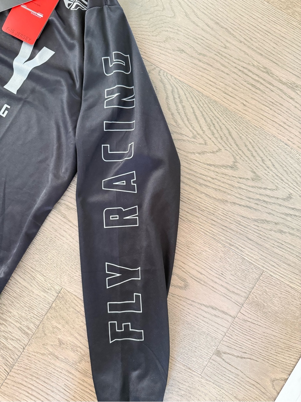 Fly Racing F16 Men's Black Long Sleeve Jersey - Performance Moto Top - Picture 4 of 4
